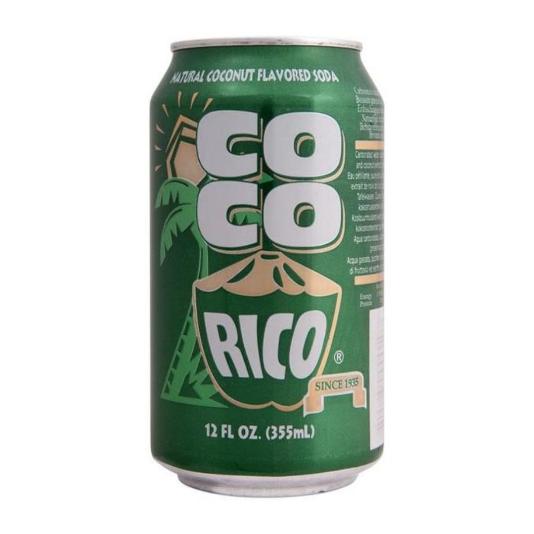 CoCo Rico Natural Coconut Flavored Soda - 330ML